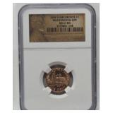 2009D sms Bronze Professional life penny