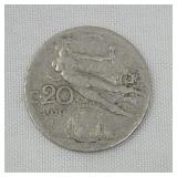 1910 ITALY. 20 CENTESIMI