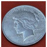 1923 Peace Silver Dollar