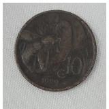 1929 Italy Coin 10 Centesimi - Vittorio Emanuele