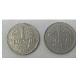 1- 1964 Germany west 1 Mark1-1975 Germany west