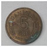 1970 Denmark 5 Ore