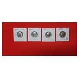 1-1965 US Quarter proof2-1968S US Quarter