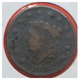 1826 Coronet Head Cent