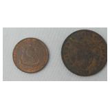 1928 1 Centavos Philippines 1960 1 Centavos