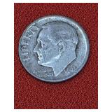 1948 Roosevelt Silver Dime