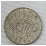 1941 P NETHERLANDS EAST INDIES - 1/4 GULDEN