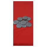 10-1974 D & P Eisenhower Dollars