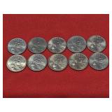 10-2000 Sacagawea Dollars