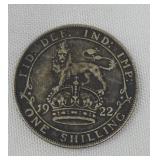 1922 Great Britain UK United Kingdom SILVER