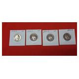 2-1970S Proof U.S Quarter 2-1971S Proof US