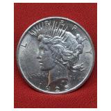 1925 Peace Silver Dollar