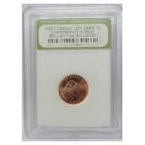 2009 D Lincoln uncirculated penny graded