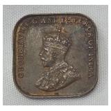 1920 straight settlements one cent King George V