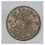 1914 $1 ingle system token