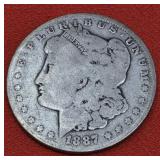 1887-O Morgan Silver Dollar