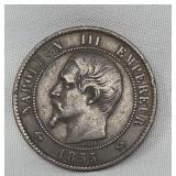1856 France, Napoleon III, 10