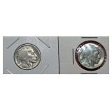 2-1920 Buffalo Nickels