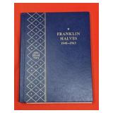 1948-1963 Franklin Silver Half Dollar Complete