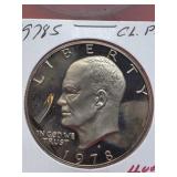 1978-S  Proof Eisenhower 40% Silver Dollar
