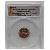 2009-P LINCOLN CENT INAUGURAL EDITION