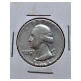 1948-S Washington Silver Quarter