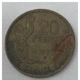 1960 20 francs