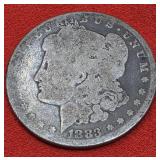 1883 Morgan Silver Dollar