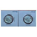 1934 & 1934-D Buffalo Nickels