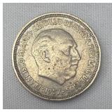 1957 Spain 5 Pesetas "Ptas" *65 World Coin