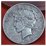 1922 Peace Silver Dollar