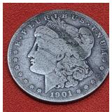 1901-S Morgan Silver Dollar