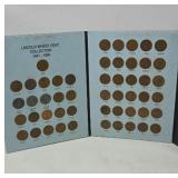 1941-1958 Lincoln wheat cent collection book