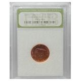 2009 D Lincoln uncirculated penny graded