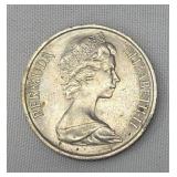 1973 BERMUDA 25 CENTS
