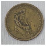 1927 1000 Rï¿½is coin from Brazil