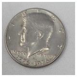 1976D Kennedy half dollar