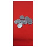 10 1971 & 1972 Eisenhower Dollars