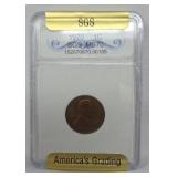 1970 Penny American Graded