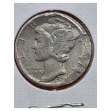 1945 Mercury Dime