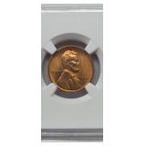 1944S Penny American Graded