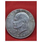 1971-S Eisenhower  Silver Dollar