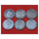6-1903 Liberty Nickels