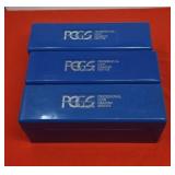 3 PCGS Containers