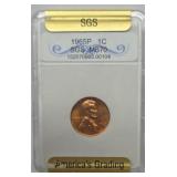 1965P Penny American Graded
