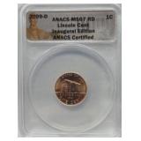 2009-D LINCOLN CENT INAUGURAL EDITION