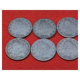 6-1901 Liberty Nickels