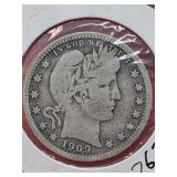 1909 Barber Quarter