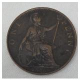 1896 Great Britain Queen Victoria bronze