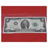 1976 $2.00 Jefferson Bill